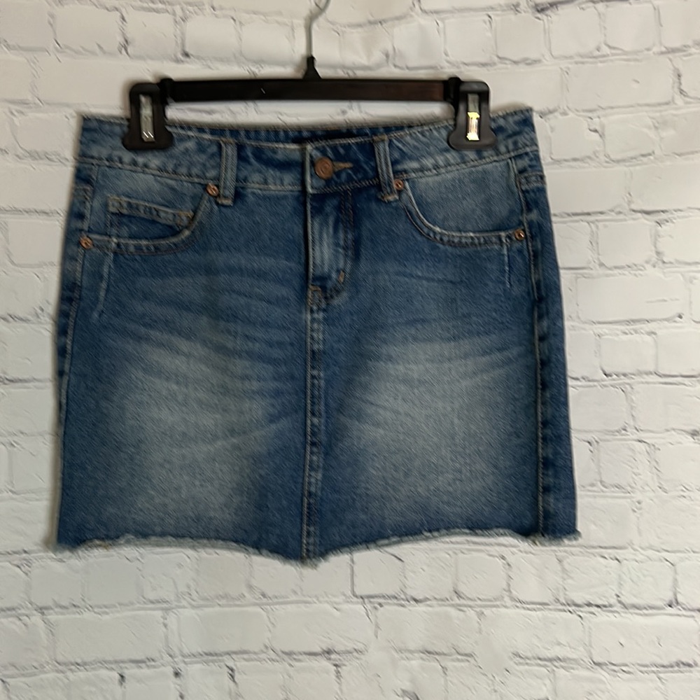 Only True ‘n’ Blue Mini Denim Jean Skirt SZ XS